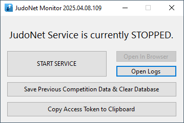 JudoNet Monitor