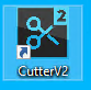 The CutterV2 desktop shortcut